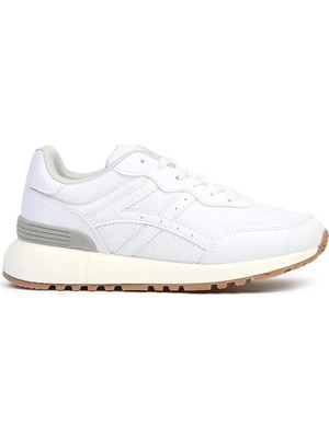 Benetton 30984 Kadın Günlük Sneaker Ayakkabı Beyaz
