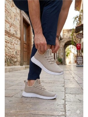 Fort 0130 Awidox Rahat Hafif Anatomik Fileli Bağcıksız Sneaker Spor Ayakkabı