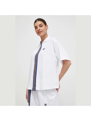 Fila Kadın Polo T-Shirt Tape Detail TW411141