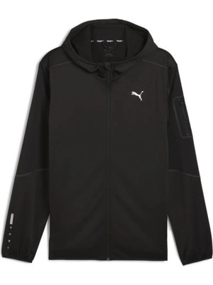 Puma Flex Panelled Erkek Siyah Kapüşonlu Ceket