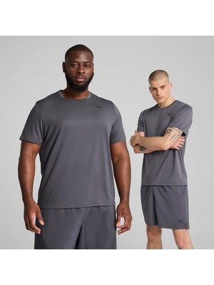 Puma Tad Essential Solid Cat Erkek Gri Tişört