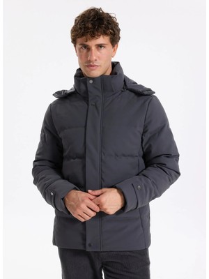 Fabrika Gri Erkek Mont F4WM-MNT 2659