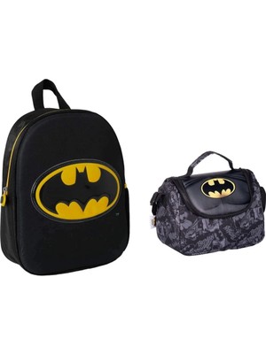 Batman Anaokulu Çantası ve Beslenme Çantası