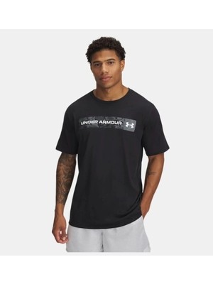 Under Armour Ua Camo Chest Stripe Ss Erkek T-Shirt 1376830-002