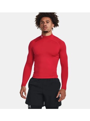Under Armour Cg Armour Comp Mock Erkek Uzun Kollu T-Shirt 1366072-600