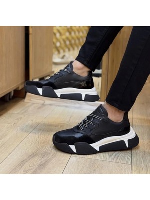 Marcomen 23264 Yüksek Taban Hakiki Deri Erkek Sneaker Ayakkabı