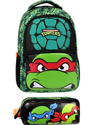 Ninja Turtles Ilkokul Çantası ve Kalemlik