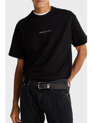 Tommy Jeans Erkek T Shirt DM0DM21110 Bds