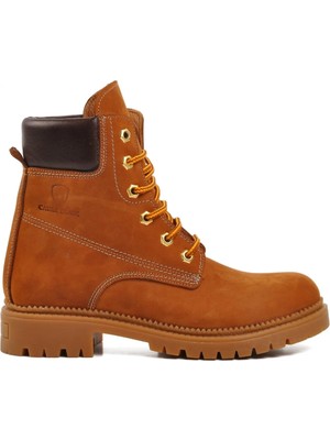Ayakmod 90001-9 Tarçın Içi Polarlı Hakiki Deri Unisex Bot