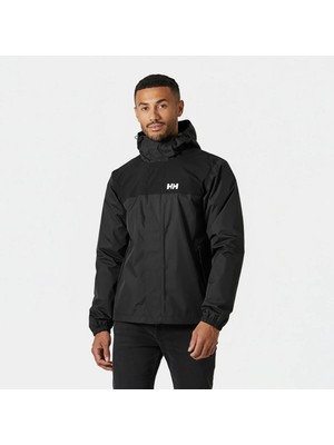 Helly Hansen Vancouver Fleece Lined Erkek Siyah Kapüşonlu Mont