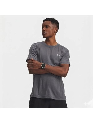 Under Armour Velociti Relect Erkek Gri Tişört