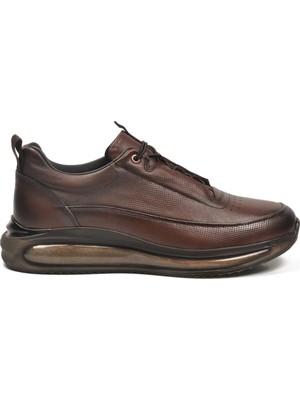 Marcomen Kahve Hakiki Deri Anatomik Erkek Sneaker 152-22053 M