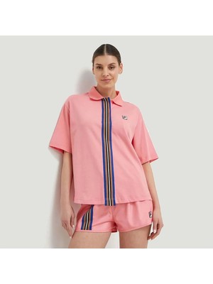 Fila Kadın Polo T-Shirt Tape Detail TW411141