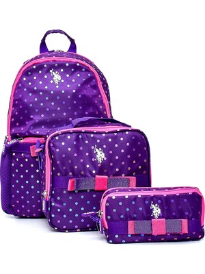 U.S. Polo Assn. U.s. Polo. Assn. Kız Çocuk Okul Çanta Seti PLSET242909192