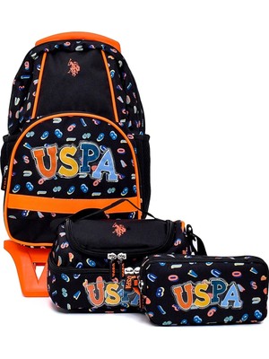 U.S. Polo Assn. U.s. Polo. Assn. Erkek Çocuk Tekerlekli Okul Çanta Seti PLSETTRL241656766