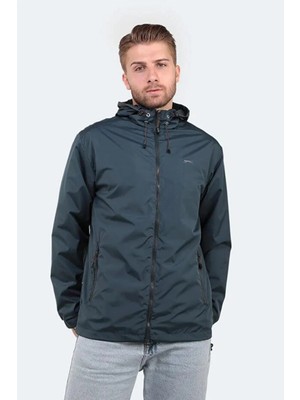 Slazenger Ofans Yağmurluk Rüzgarlık Erkek Mont Petrol