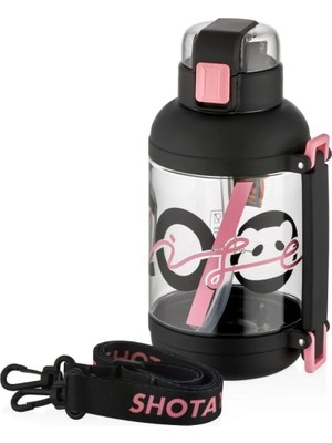 Shotay Life Su Matarası Tritan Siyah 1500ML