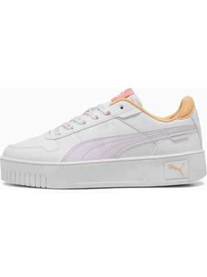 Puma Carina Street Lacey Jr Beyaz Kadın Spor AYAKKA400884-02
