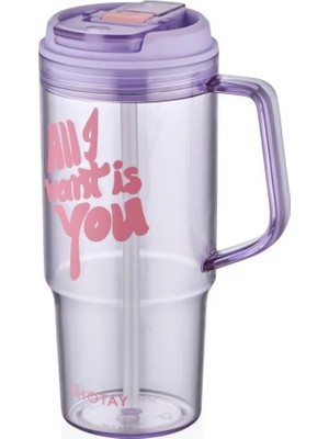 Shotay Mug Bardak 950ML Mor