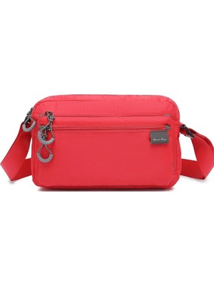Smart Bags Ekstra Hafif Kumaş Kadın Postacı Çantası 3148