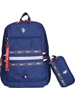 U.S. Polo Assn. U.s. Polo. Assn. PLCAN24198 - PLCAN24194 Unisex Okul Sırt Çantası + Kalemlik Set