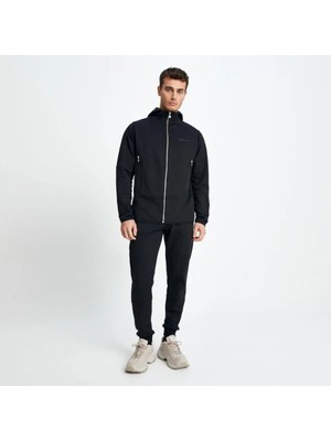 Ellesse Erkek Sweatshirt Fermuarlı Kapüşonlu Siyah