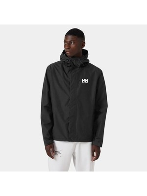 Helly Hansen Seven J Erkek Siyah Kapüşonlu Ceket