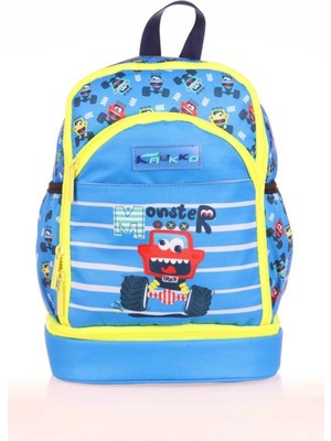Kaukko Kids Anaokul Çantası Monster Truck V6029