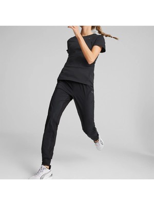 Puma Run Favorite Tapered Kadın Siyah Eşofman Altı