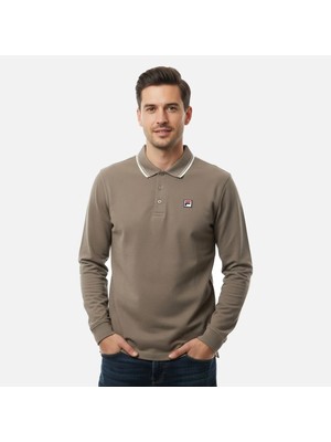 Fila Erkek Polo T-Shirt Men Biella Tipped Long Sleeve FAM1096.70008