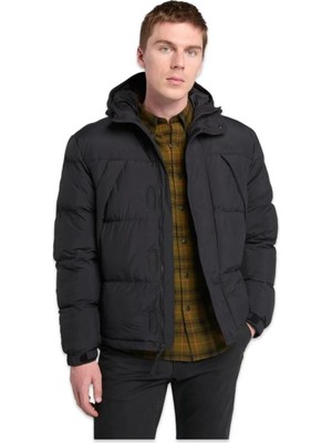 Timberland TB0A6267 Durable Suya Dirençli Puffer Jacket Siyah Erkek Mont