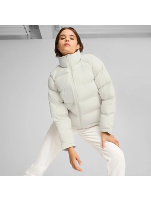 Puma Mono Kadın Beyaz Dik Yaka Mont