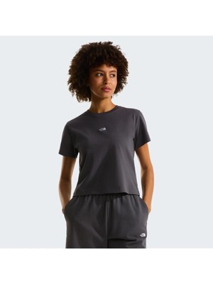 The North Face W Essential Regular Short Sleeve Cutie T Erkek Antrasit Tshirt NF0A8GR1RHI1