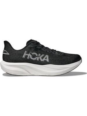 Hoka 1171904 M Mach 7 Koşu Siyah-Beyaz Erkek Spor Ayakkabı