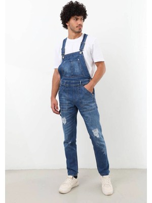 Bny Jeans Erkek Jean Tulum Pantolon Koyu Mavi