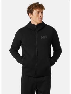 Helly Hansen Hp Ocean Sailing Full Zip 2.0 Erkek Siyah Kapüşonlu Ceket