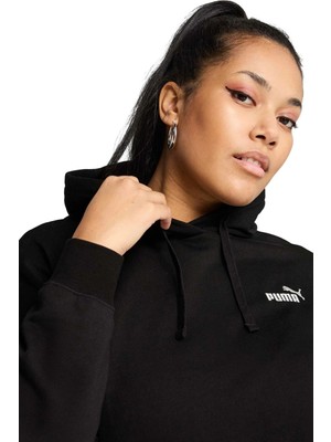 Puma Ess Small No. 1 Logo Comf Siyah Kadın Sweatshirt