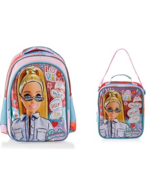 Barbie Barbıe Ilkokul Çantası Due Love All Okul Çantası ve Beslenme Çantası