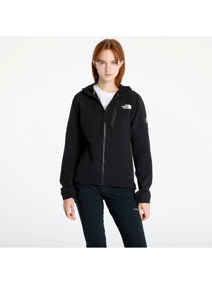 The North Face Mountain Athletics Softshell Kadın Siyah Kapüşonlu Ceket