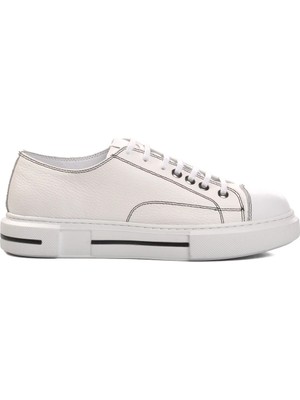 Aspor Beyaz Floter Erkek Sneaker Ayakkabı Premium