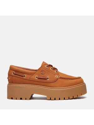 Timberland Stone Street Boat Shoe Kadin Kahverengi Günlük Ayakkabı TB0A2GVFEM71