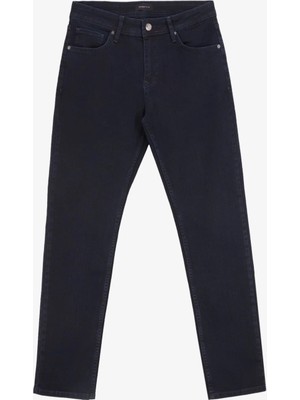Fabrika Normal Bel Normal Paça Slim Fit Lacivert Erkek Denim Pantolon F4WM-PNT 2801
