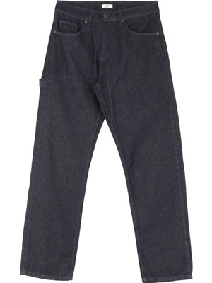 Jeep Normal Bel Düz Paça Relaxed Koyu Indigo Erkek Denim Pantolon J4WM-PNT4298