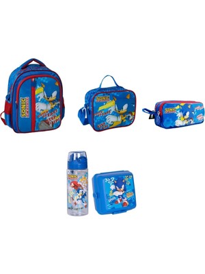 Sonic Okul Çantası (5 Parça)