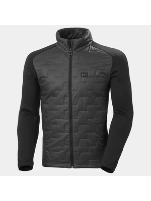 Helly Hansen Lifa Loft Hybrid Insulator Erkek Siyah Dik Yaka Mont
