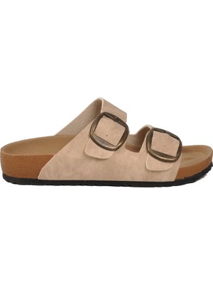 Pierre Cardin PC-7551 Z Bej Kadın Terlik