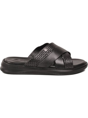 Pierre Cardin PC-7336 M Siyah Erkek Terlik
