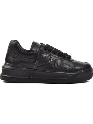 Aspor Siyah Beyaz Erkek Sneaker Premium