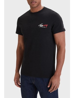 Tommy Jeans Erkek T Shirt DM0DM22538 Bds
