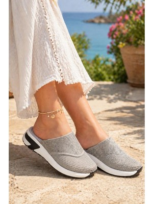 Odesa Ayakkabı Kadın Günlük Rahat Slip-On Spor Terlik